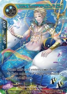 Triton, Emperor of the Seven Seas - Vingolf 3 - Ruler All Stars - Force of Will card