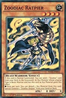 Zoodiac Ratpier - Raging Tempest - YuGiOh card