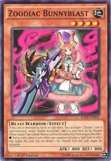 Zoodiac Bunnyblast - Raging Tempest - YuGiOh card