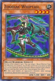 Zoodiac Whiptail - Raging Tempest - YuGiOh card