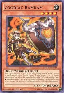 Zoodiac Ramram - Raging Tempest - YuGiOh card