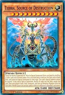 Tierra, Source of Destruction - Raging Tempest - YuGiOh card