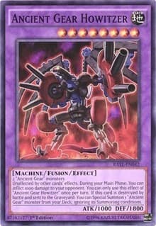 Ancient Gear Howitzer - Raging Tempest - YuGiOh card