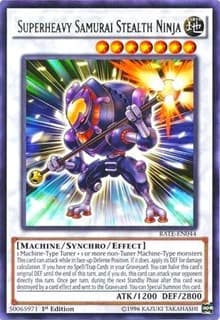 Superheavy Samurai Stealth Ninja - Raging Tempest - YuGiOh card