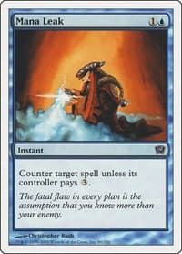 Mana Leak - 9th Edition - Magic: The Gathering card
