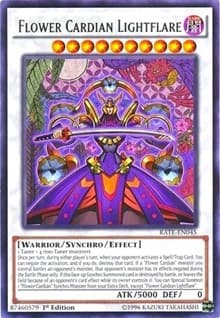 Flower Cardian Lightflare - Raging Tempest - YuGiOh card