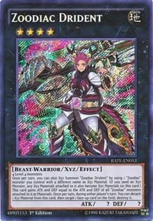 Zoodiac Drident - Raging Tempest - YuGiOh card