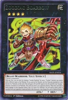 Zoodiac Boarbow - Raging Tempest - YuGiOh card