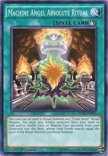 Machine Angel Absolute Ritual - Raging Tempest - YuGiOh card