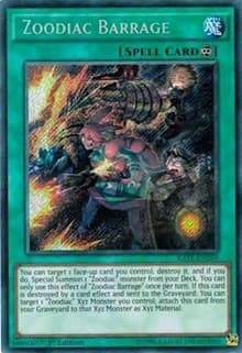 Zoodiac Barrage - Raging Tempest - YuGiOh card