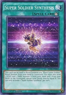 Super Soldier Synthesis - Raging Tempest - YuGiOh card