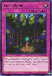 Lost Wind - Raging Tempest - YuGiOh card