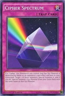 Cipher Spectrum - Raging Tempest - YuGiOh card
