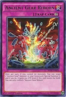 Ancient Gear Reborn - Raging Tempest - YuGiOh card