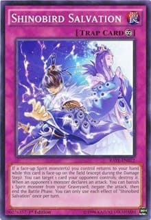Shinobird Salvation - Raging Tempest - YuGiOh card