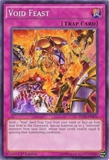 Void Feast - Raging Tempest - YuGiOh card