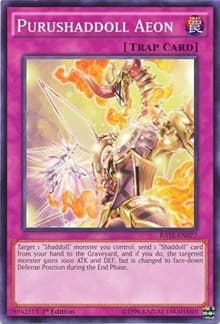 Purushaddoll Aeon - Raging Tempest - YuGiOh card
