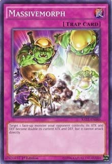 Massivemorph - Raging Tempest - YuGiOh card