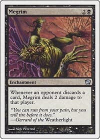 Megrim - 9th Edition - Magic: The Gathering card