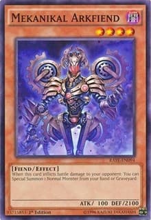 Mekanikal Arkfiend - Raging Tempest - YuGiOh card