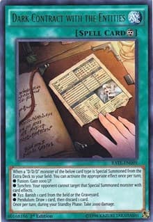 Dark Contract with the Entities - Raging Tempest - YuGiOh card