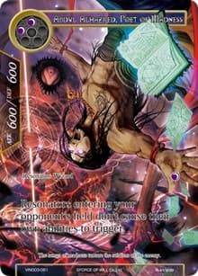 Abdul Alhazred, Poet of Madness - Vingolf 3 - Ruler All Stars - Force of Will card
