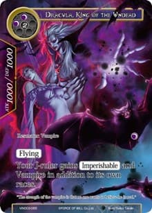 Dracula, King of the Undead - Vingolf 3 - Ruler All Stars - Force of Will card