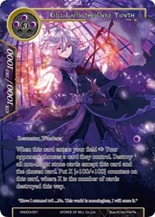 Gill Lapis, the Pure Youth - Vingolf 3 - Ruler All Stars - Force of Will card
