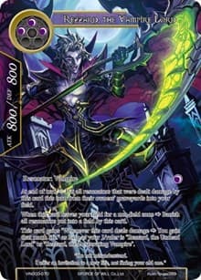 Rezzard, the Vampire Lord - Vingolf 3 - Ruler All Stars - Force of Will card