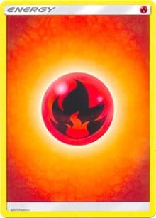Fire Energy (2017 Unnumbered) - SM Base Set - Pokemon card