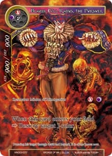 Blazer Gill Rabus, the Pursuer - Vingolf 3 - Ruler All Stars - Force of Will card
