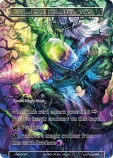 Gusting Darkness Magic Stone - Vingolf 3 - Ruler All Stars - Force of Will card