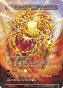 Sparkling Fire Magic Stone - Vingolf 3 - Ruler All Stars - Force of Will card
