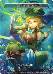 Wind Magic Stone - Vingolf 3 - Ruler All Stars - Force of Will card