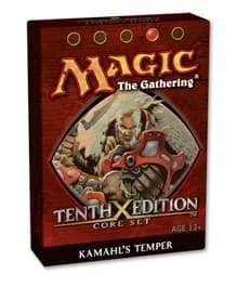 10th Edition Theme Deck - Kamahl's Temper - 10th Edition - Magic: The Gathering card