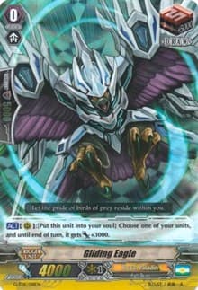Gliding Eagle (RRR Foil) - G-TD11: Divine Knight of Heavenly Decree - Cardfight Vanguard card
