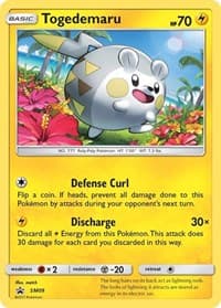 Togedemaru - SM09 - SM Promos - Pokemon card
