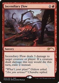 Incendiary Flow - FNM Promos - Magic: The Gathering card