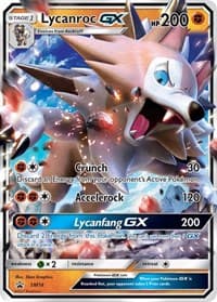 Lycanroc GX - SM14 - SM Promos - Pokemon card