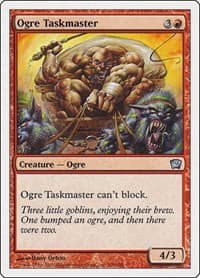 Ogre Taskmaster - 9th Edition - Magic: The Gathering card
