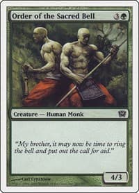 Order of the Sacred Bell - 9th Edition - Magic: The Gathering card
