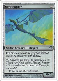 Ornithopter - 9th Edition - Magic: The Gathering card