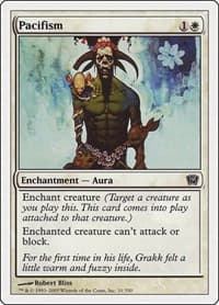 Pacifism - 9th Edition - Magic: The Gathering card