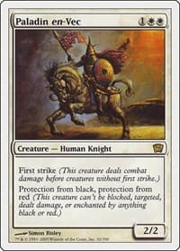 Paladin en-Vec - 9th Edition - Magic: The Gathering card