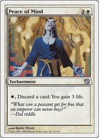 Peace of Mind - 9th Edition - Magic: The Gathering card