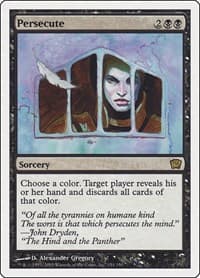 Persecute - 9th Edition - Magic: The Gathering card