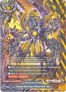 Synthesis Black Dragon, Bahamut Death Tallica - Dragon Fighters - Future Card BuddyFight card