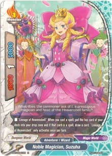 Noble Magician, Suzuha - Dragon Fighters - Future Card BuddyFight card