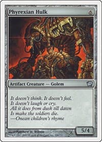 Phyrexian Hulk - 9th Edition - Magic: The Gathering card