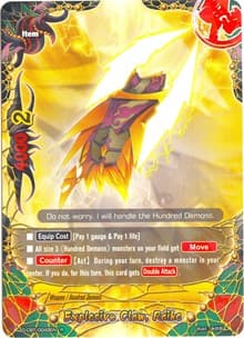 Explosive Claw, Raiko - Dragon Fighters - Future Card BuddyFight card
